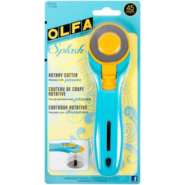 OLFA - Splash 45mm Rotary Cutter - Electric Needle Girls