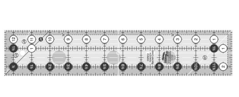 Creative Grids - 2½" x 12½" Ruler
