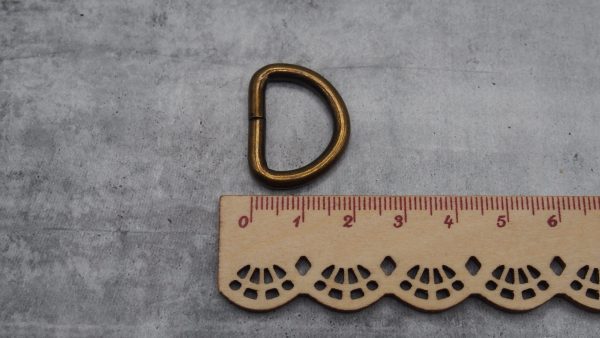 D-Rings 20mm - Antique Brass Landscape 3